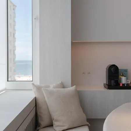 Appartamento Designappartement Met Zijdelings Zicht Op Zee